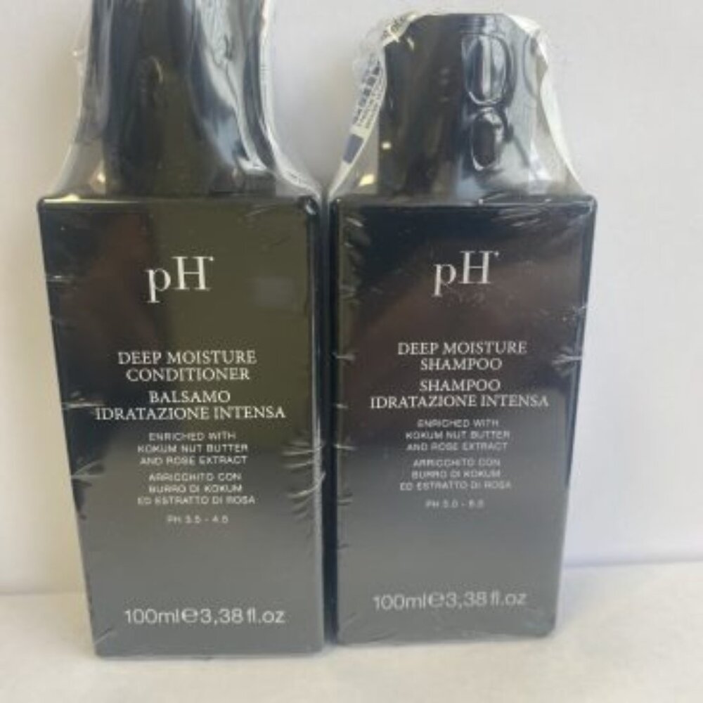 pH Laboratories Kit Deep Moisture Shampoo & Conditioner 3.38 Oz. (Travel size)